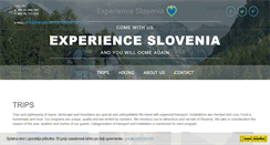 Desktop Screenshot of experience-slovenia.com